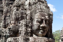 Angkor the Bayon Stock Images