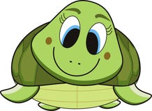 Turtle cartoon Stock Images