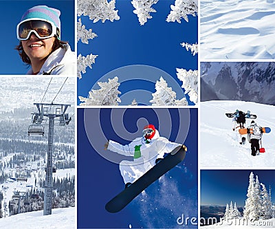 Winter theme Royalty Free Stock Photo