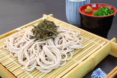 Buckwheat noodles, Soba Stock Photos