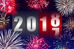 Happy New Year 2018 Royalty Free Stock Image