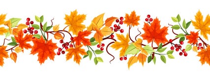 http://static.dreamstime.com/t/horizontal-seamless-background-autumn-leaves-colorful-rowanberries-white-34517667.jpg