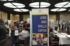 Jobs & Skills Expos Stock Images