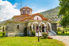 St. Lydia`s baptistry church, Lydia, Philippi, Greece Royalty Free Stock Photos